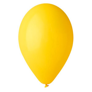 Куля жовта пастель G90-02 10" ― SuperSharik